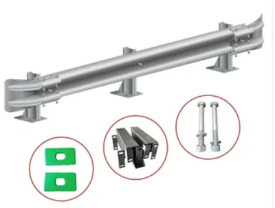 Carbon Steel Plates/Bolts/Washers/Elbows Road Highway Guardrail Accessories