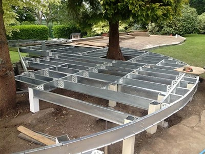 Steel Deck Floor Framing System